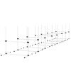 PawHut 8 Piece Dog Agility Set with Adjustable Height Jump Bars, Carry Bag, Displacing Top Bar, White