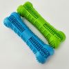 Chew Toy Stick Dog Toothbrush with Toothpaste Reservoir Natural Rubber Dog Dental Chews Care Dog Toys Bone for Pet Teeth Cleaning
