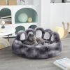 Cute Dog Bed Bear Paw Shape Pet Bed - Dog Beds & Furniture for Small and Medium Dogs, Cat Beds for Indoor Cats